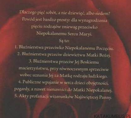 Nadzieja w Niepokalanej. Opr. Bogusław Bajor