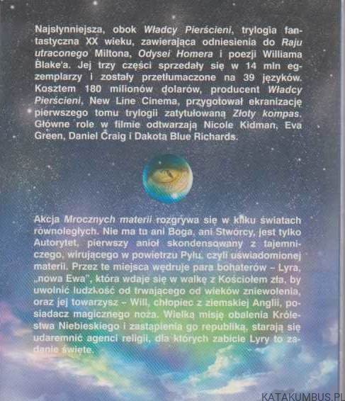 Złoty kompas. Mroczne materie I. PHILIP PULLMAN