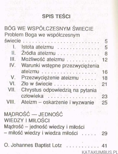 Bóg we współczesnym świecie. Duchowość Ignacjańska 11.  JOHANNES B. LOTZ SJ