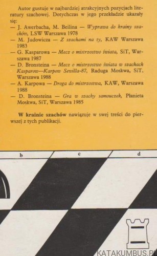 W krainie szachów. STANISŁAW KACPRZAK