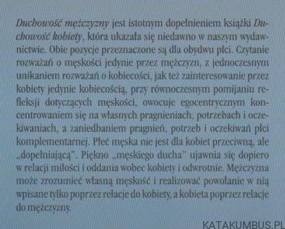 Duchowość mężczyzny. RED. JÓZEF AUGUSTYN SJ