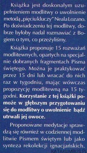 Modlitwa uwolnienia cz. 3. o. REMIGIUSZ RECŁAW SJ