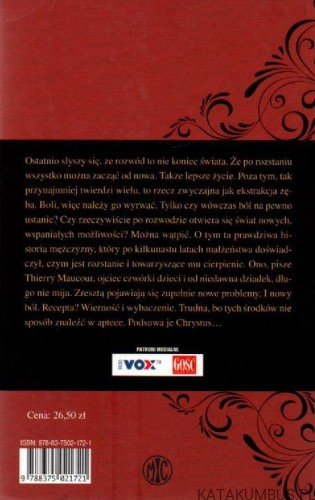 Świadectwo rozwiedzionego mężczyzny. THIERRY MAUCOUR