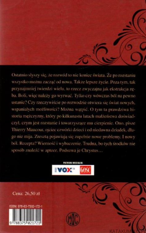 Świadectwo rozwiedzionego mężczyzny. THIERRY MAUCOUR