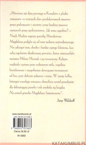 Na ustach grzechu. MAGDALENA SAMOZWANIEC