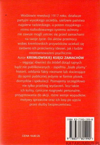 Kremlowska Księga Zamachów. NIKOŁAJ ZIEŃKOWICZ