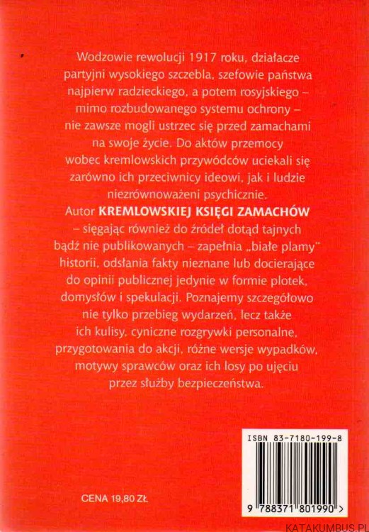 Kremlowska Księga Zamachów. NIKOŁAJ ZIEŃKOWICZ