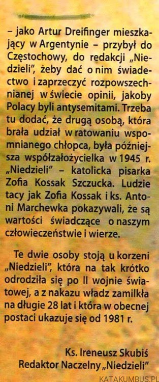 Nadejdzie kiedyś dzień wolności. Wspomnienia. Ks. ANTONI MARCHEWKA