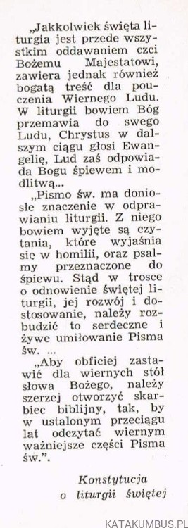 Pójdźcie do źródeł / O. Dominik Wider OCD