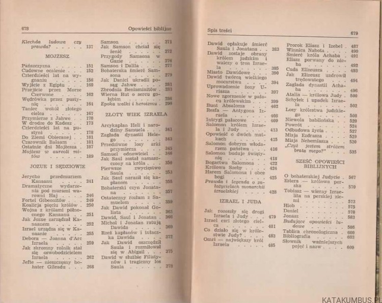 Opowieści Biblijne. ZENON KOSIDOWSKI