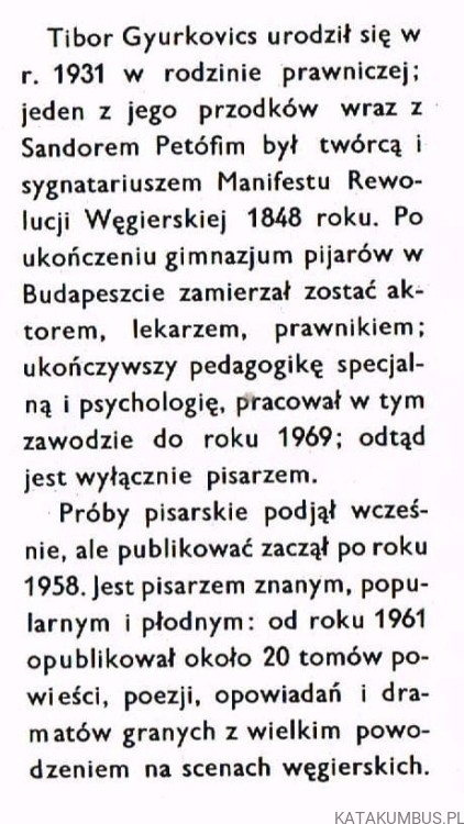 Z Bogiem nie ma hazardu. TIBOR GYURKOVICS