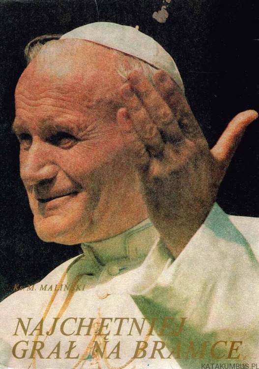 Najchętniej grał na bramce. Ks. MIECZYSŁAW MALIŃSKI