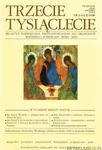 Trzecie Tysiąclecie nr 3-4 / 1998