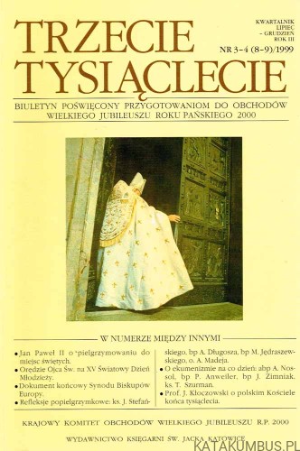 Trzecie Tysiąclecie nr 3-4 1999