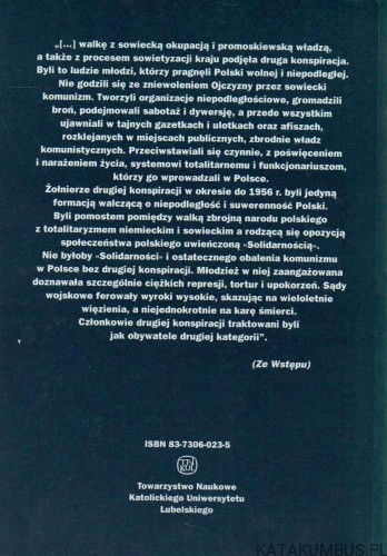 Druga konspiracja niepodległościowa. OPR. JAN ZIÓŁEK