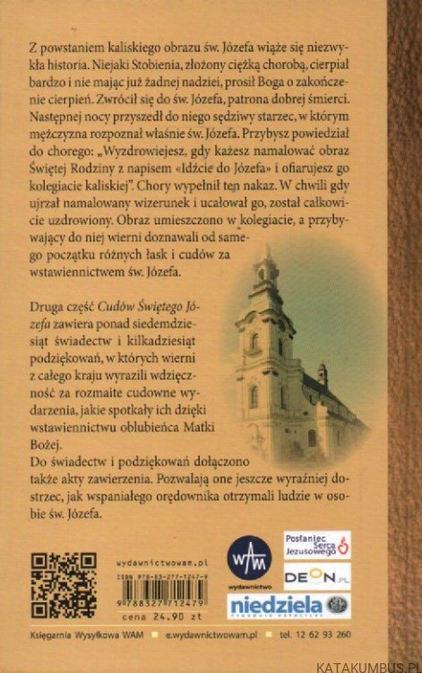 Cuda świętego Józefa. Część 2 - Świadectwa i akty zawierzenia. KATARZYNA PYTLARZ