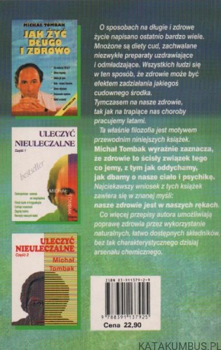 Droga do zdrowia. MICHAŁ TOMBAK