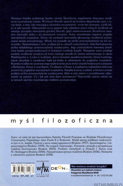 Filozofia a rzeczywistość. ROMAN ROŻDŻEŃSKI_2