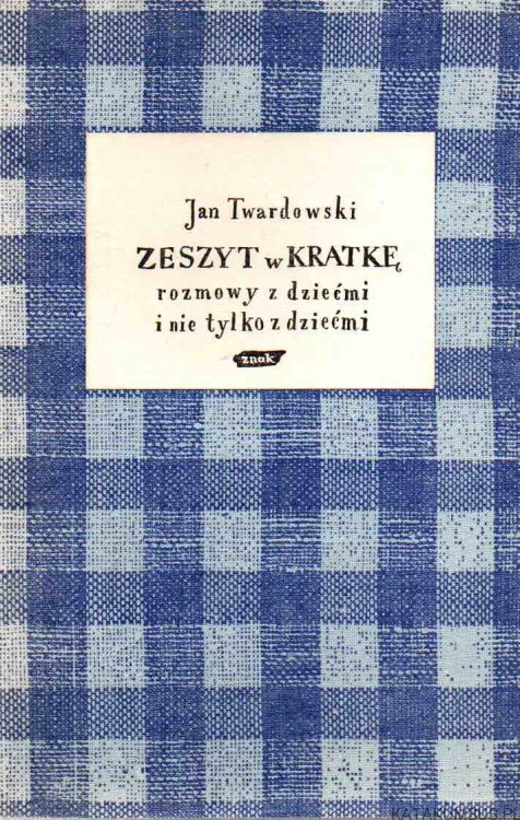 Zeszyt w kratkę. Ks. JAN TWARDOWSKI