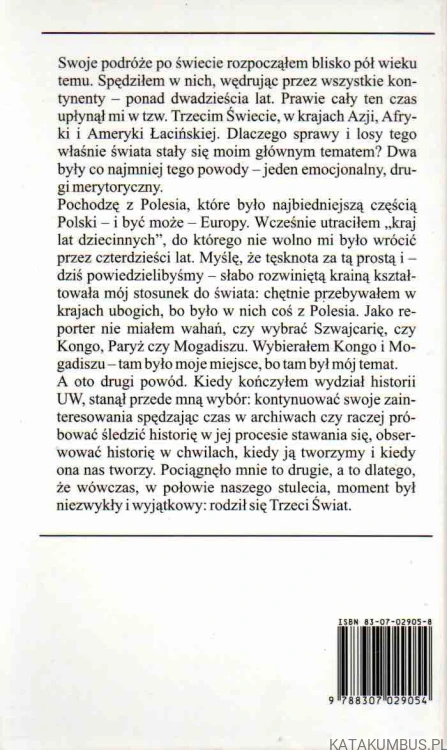 Lapidarium V. RYSZARD KAPUŚCIŃSKI2