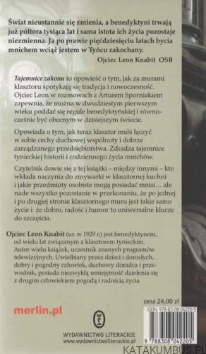 Tajemnice zakonu. LEON KNABIT OSB 2