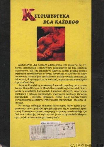 Kulturystyka dla każdego. LUCIEN DEMEILLES, MAREK KRUSZEWSKI 2