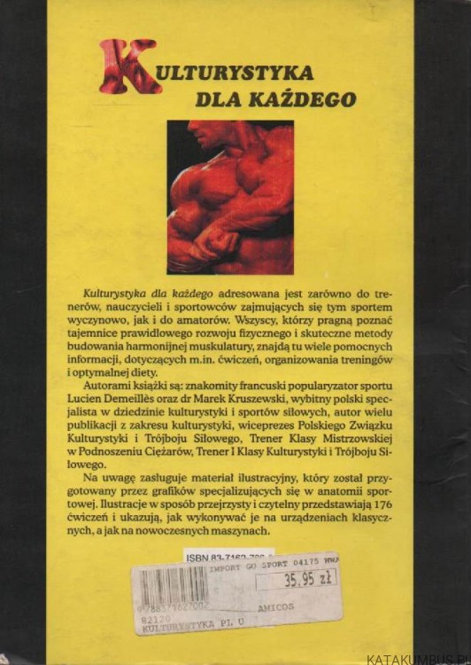 Kulturystyka dla każdego. LUCIEN DEMEILLES, MAREK KRUSZEWSKI 2