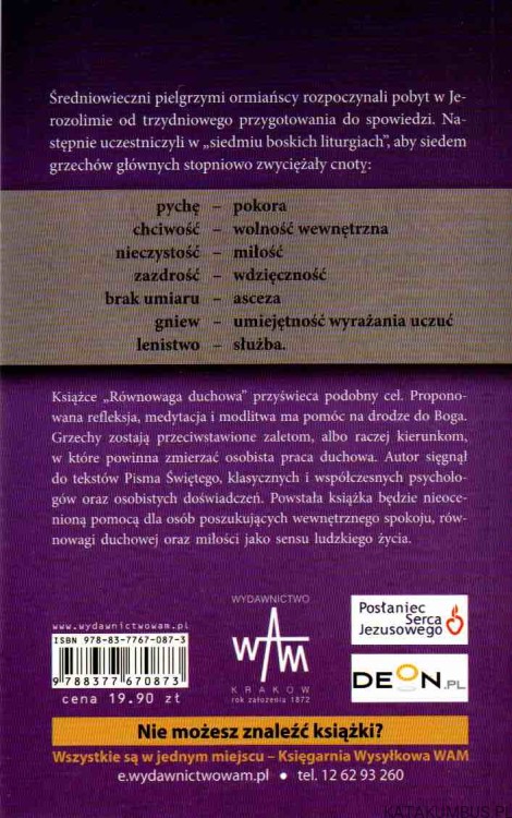 Równowaga duchowa. STANISŁAW BIEL SJ 2