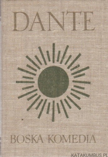 Boska komedia. DANTE ALIGHIERI