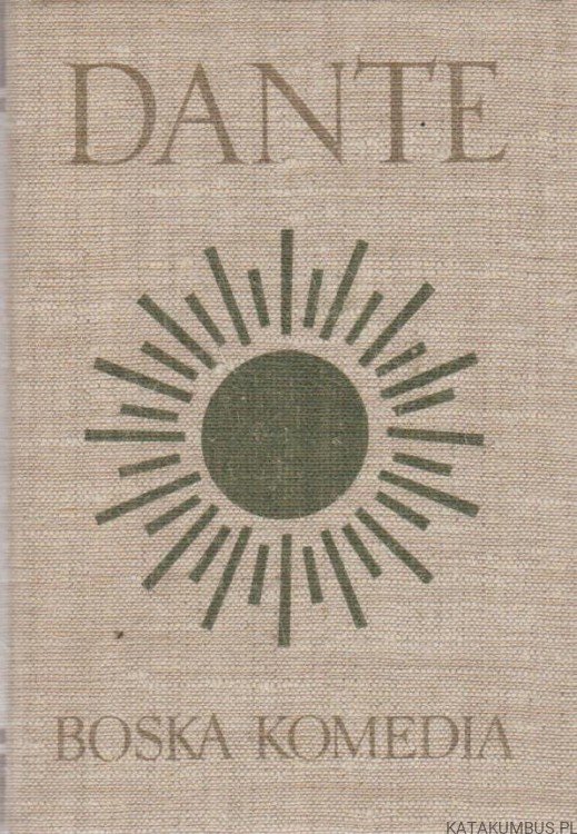 Boska komedia. DANTE ALIGHIERI