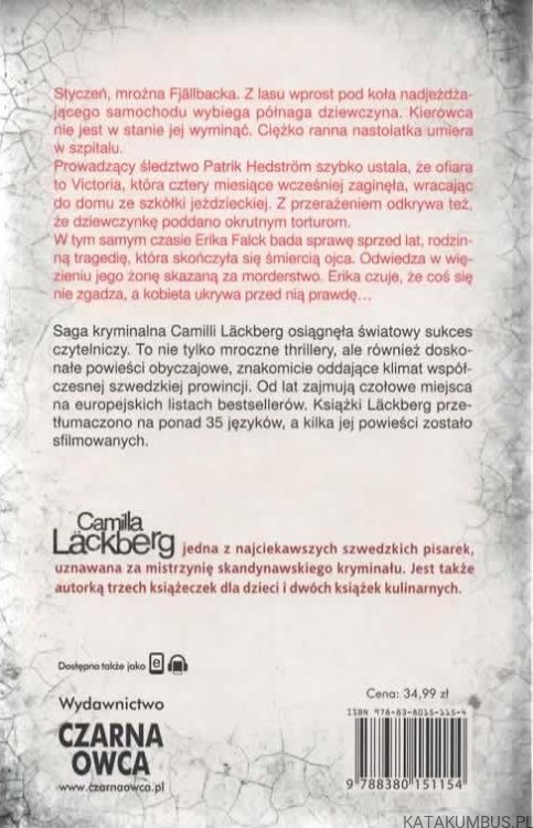 Pogromca lwów. CAMILLA LACKBERG2