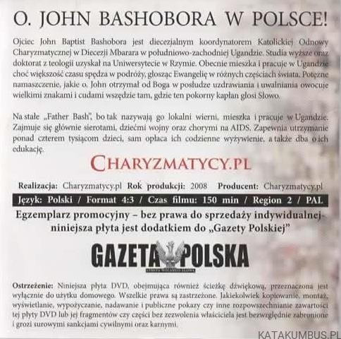 O. John Bashobora w Polsce Rekolekcje. PRACA ZBIOROWA2