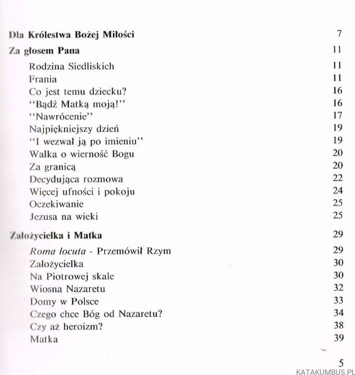 Błogosławiona Maria od Pana Jezusa Dobrego Pasterza. S. M. INEZ STRZAŁKOWSKA C.S.F.N. 2