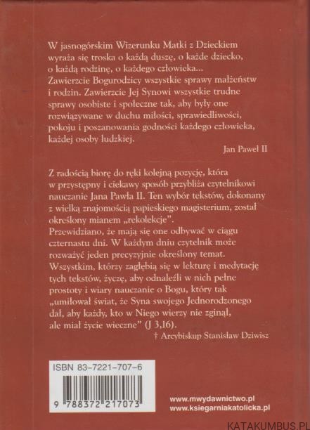 Rekolekcje z Janem Pawłem II. PRACA ZBIOROWA2