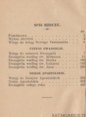 Ewangelie i Dzieje Apostolskie. W przekładzie polskim W. O. Jakuba Wujka T. J. PRACA ZBIOROWA (1939r.) 4