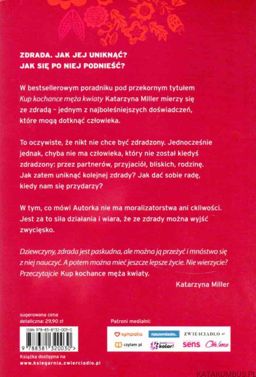Kup kochance męża kwiaty. KATARZYNA MILLER 2