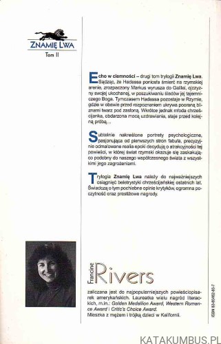 Echo w ciemności. FRANCINE RIVERS2