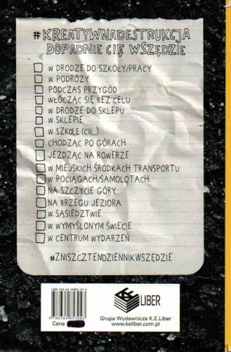 Zniszcz ten dziennik wszędzie. KERI SMITH 2