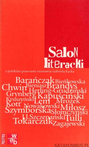 Salon literacki. GABRIELA ŁĘCKA