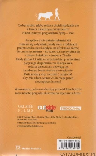 Mia i biały lew. PRUNE DE MAISTRE