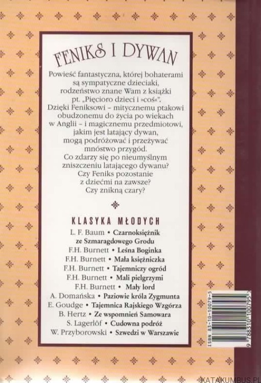 Feniks i dywan. EDITH NESBIT