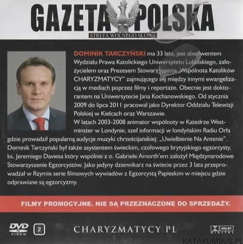 Egzorcysta. DOMINIK TARCZYŃSKI