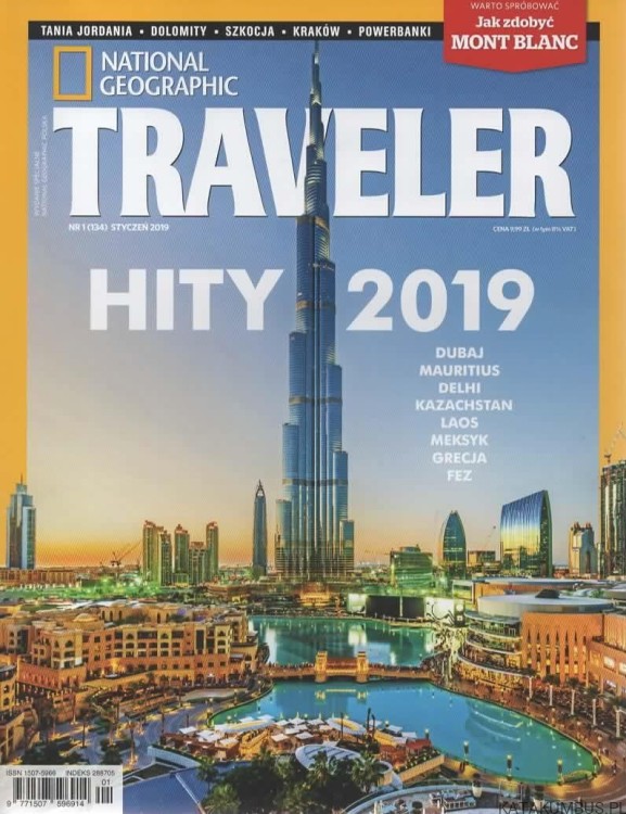 National Geographic Traveler. Nr 1 (134) Styczeń 2019