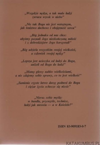 Św. Rafał Kalinowski karmelita bosy w życiu i apostolstwie. TYMOTEUSZ FRĄCZEK
