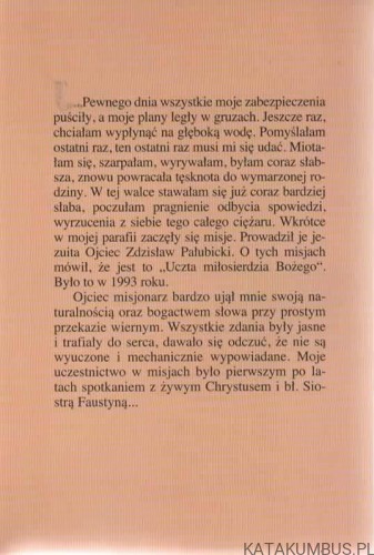 Jezus miłosierny nawraca... ANNA ARGASIŃSKA
