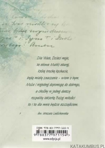 Testament. Św. Urszula Ledóchowska. Red. WOJCIECH KUZIOŁA SSP