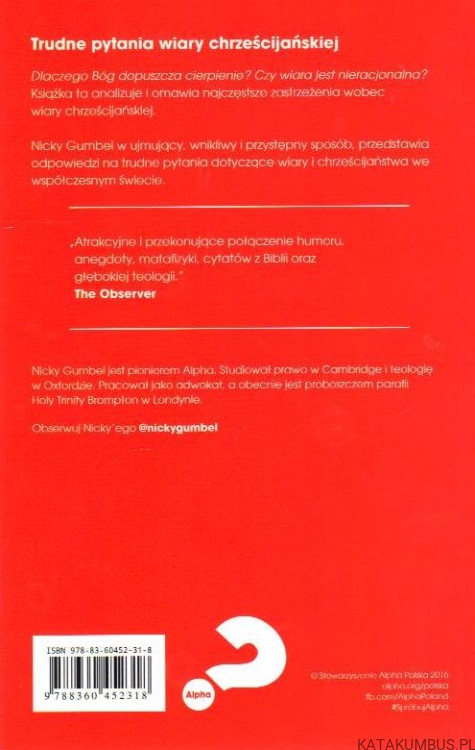 Co nas nurtuje. NICKY GUMBEL
