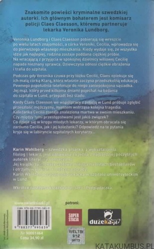 Szpital. KARIN WAHLBERG