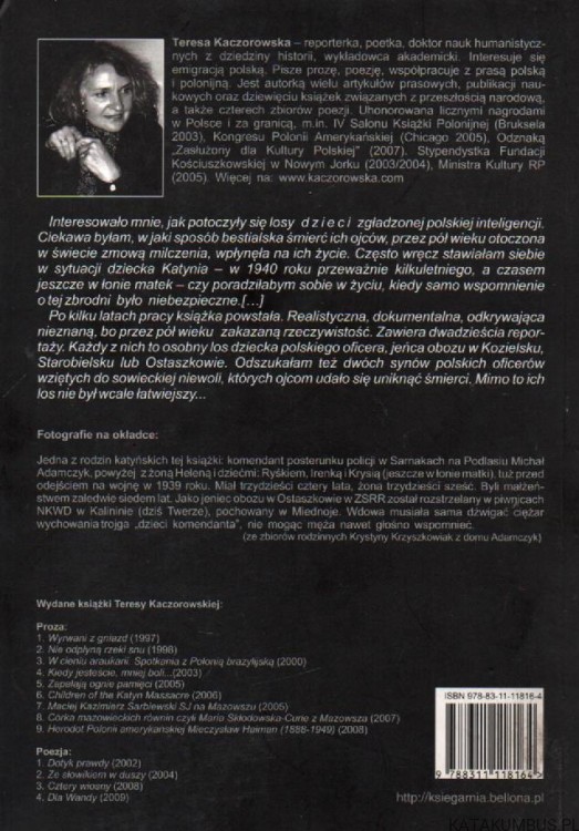 Dzieci Katynia. TERESA KACZOROWSKA