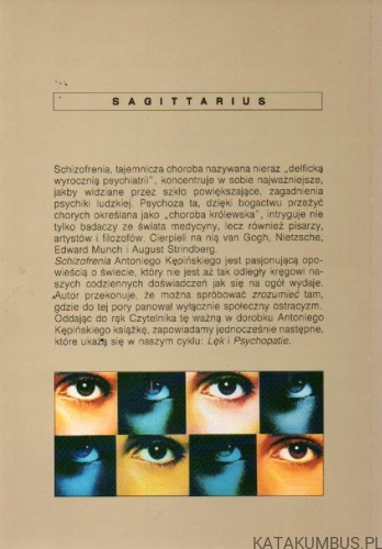 Schizofrenia. ANTONI KĘPIŃSKI